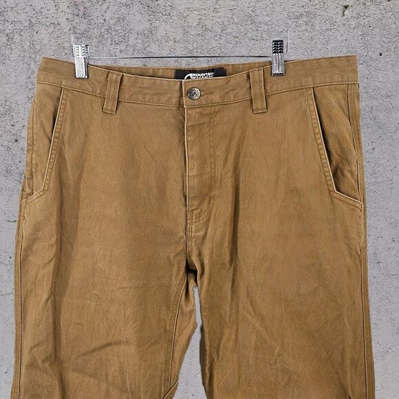 Mountain Khakis Pants Size 36 Tan Mountain Pant Hiking Trail Camping Chore Work - Picture 4 of 14